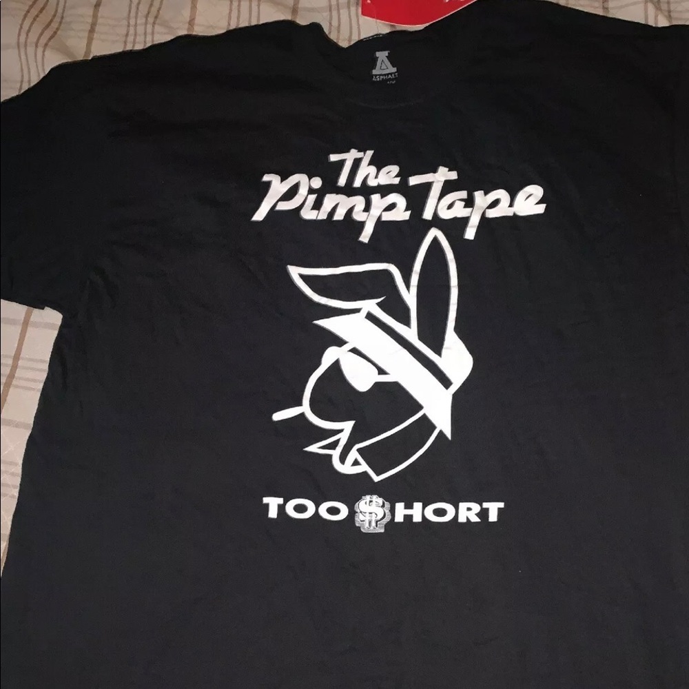 asphalt yacht club  Player Pimp Tee Black Size XL